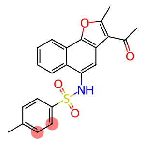 N-(3-acetyl-2-methylnaphtho[1,2-b]furan-5-yl)-4-methylbenzenesulfonamide