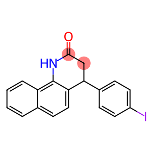 4-(4-iodophenyl)-3,4-dihydrobenzo[h]quinolin-2(1H)-one