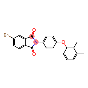 5-bromo-2-(4-(2,3-dimethylphenoxy)phenyl)isoindoline-1,3-dione