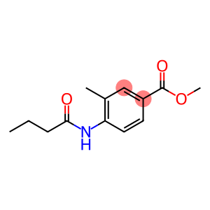 3-甲基-4-正丁酰胺基苯甲酸甲酯