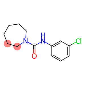 1H-Azepine-1-carboxamide, N-(3-chlorophenyl)hexahydro-