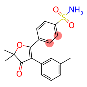 4-(5,5-dimethyl-4-oxo-3-m-tolyl-4,5-dihydrofuran-2-yl)benzenesulfonamide