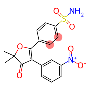 4-(5,5-dimethyl-3-(3-nitrophenyl)-4-oxo-4,5-dihydrofuran-2-yl)benzenesulfonamide