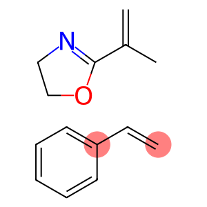 4,5-二氢-2-(1-甲基乙烯基)-恶唑与乙烯基苯的聚合物