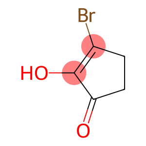 3-bromo-2-hydroxycyclopent-2-en-1-one