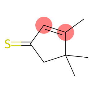 3,4,4-Trimethyl-2-cyclopentene-1-thione