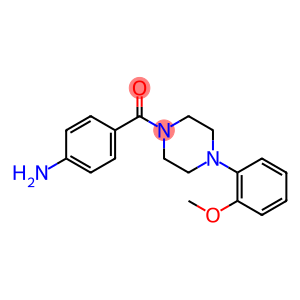 Methanone, (4-aminophenyl)[4-(2-methoxyphenyl)-1-piperazinyl]-