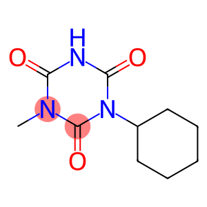 1,3,5-Triazine-2,4,6(1H,3H,5H)-trione, 1-cyclohexyl-3-methyl-