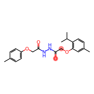 2-(2-isopropyl-5-methylphenoxy)-N'-[(4-methylphenoxy)acetyl]acetohydrazide