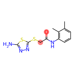 2-[(5-amino-1,3,4-thiadiazol-2-yl)sulfanyl]-N-(2,3-dimethylphenyl)acetamide