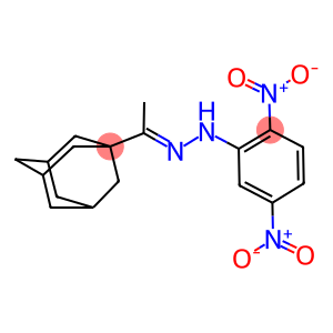 1-(1-adamantyl)ethanone {2,5-bisnitrophenyl}hydrazone