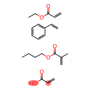 2-甲基-2-丙烯酸丁酯与苯乙烯基-2-丙烯酯和2-丙烯酸的聚合物