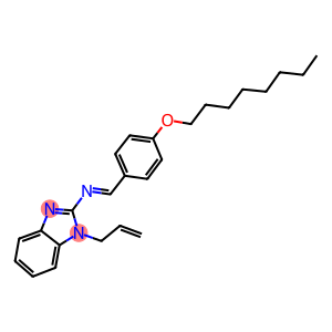 N-(1-allyl-1H-benzimidazol-2-yl)-N-[4-(octyloxy)benzylidene]amine