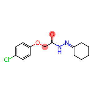 Acetic acid, 2-(4-chlorophenoxy)-, 2-cyclohexylidenehydrazide