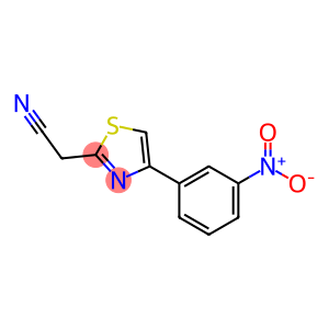 (4-(3-NITROPHENYL)-1,3-THIAZOL-2-YL)ACETONITRILE