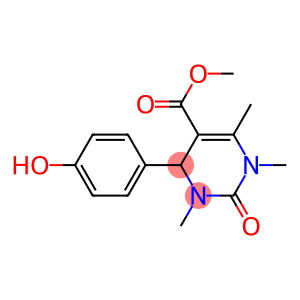 methyl 4-(4-hydroxyphenyl)-1,3,6-trimethyl-2-oxo-1,2,3,4-tetrahydropyrimidine-5-carboxylate