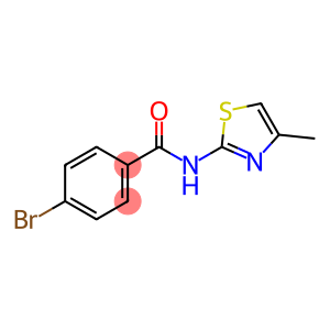 4-溴-N-(4-甲基噻唑-2-基)苯甲酰胺
