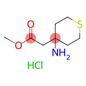 methyl 2-(4-aminothian-4-yl)acetate hydrochloride