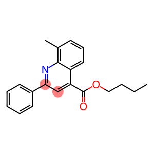 butyl 8-methyl-2-phenyl-4-quinolinecarboxylate