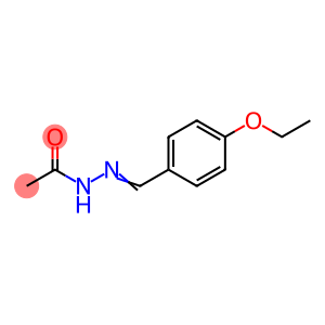 Acetic acid, [(4-ethoxyphenyl)methylene]hydrazide (9CI)