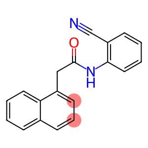 N-(2-cyanophenyl)-2-(1-naphthyl)acetamide