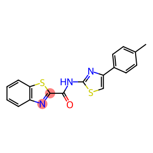 2-Benzothiazolecarboxamide, N-[4-(4-methylphenyl)-2-thiazolyl]-