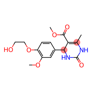 methyl 4-[4-(2-hydroxyethoxy)-3-methoxyphenyl]-6-methyl-2-oxo-1,2,3,4-tetrahydro-5-pyrimidinecarboxylate