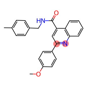 2-(4-methoxyphenyl)-N-(4-methylbenzyl)-4-quinolinecarboxamide