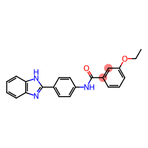 N-[4-(1H-benzimidazol-2-yl)phenyl]-3-ethoxybenzamide