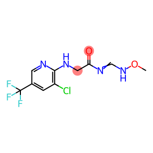 2-([3-CHLORO-5-(TRIFLUOROMETHYL)-2-PYRIDINYL]AMINO)-N-[(METHOXYIMINO)METHYL]ACETAMIDE