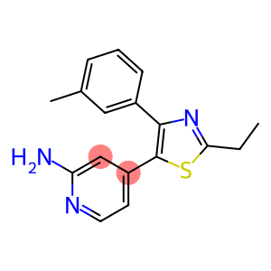 4-(2-ethyl-4-(M-tolyl)thiazol-5-yl)pyridin-2-aMine