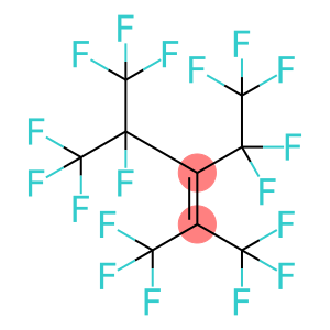 1,1,1,4,5,5,5-heptafluoro-3-(pentafluoroethyl)-2,4-bis(trifluoromethyl)pent-2-ene