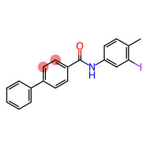 N-(3-iodo-4-methylphenyl)[1,1'-biphenyl]-4-carboxamide