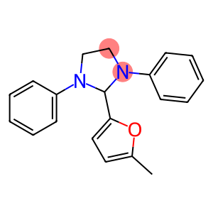 Imidazolidine, 2-(5-methyl-2-furanyl)-1,3-diphenyl-