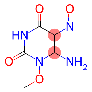 6-amino-1-methoxy-5-nitrosopyrimidine-2,4(1H,3H)-dione