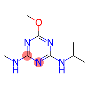 2-Isopropylamino-4-methoxy-6-methylamino-1,3,5-triazine