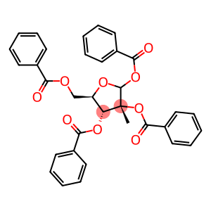 1,2,3,5-Tetra-O-benzoyl-2C-methyl-D-ribofuranose