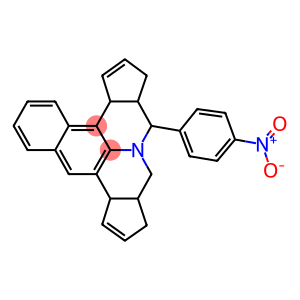 8-{4-nitrophenyl}-4c,7,7a,8,10,10a,11,13a-octahydrobenzo[f]cyclopenta[c]cyclopenta[4,5]pyrido[3,2,1-ij]quinoline