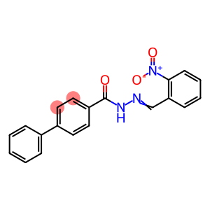 N'-(2-nitrobenzylidene)-4-biphenylcarbohydrazide