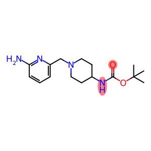 4-(TERT-BUTOXYCARBONYLAMINO)-1-[(6-AMINOPYRIDIN-2-YL)METHYL]PIPERIDINE