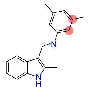 (3,5-dimethylphenyl)[(2-methyl-1H-indol-3-yl)methylene]amine