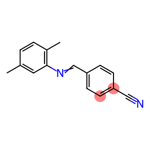 4-{[(2,5-dimethylphenyl)imino]methyl}benzonitrile