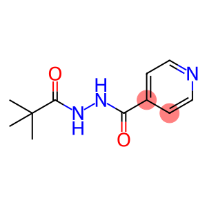 4-Pyridinecarboxylic acid, 2-(2,2-dimethyl-1-oxopropyl)hydrazide