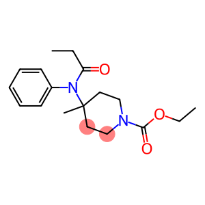 4-methyl-4-[(1-oxopropyl)phenylamino]-, ethyl ester
