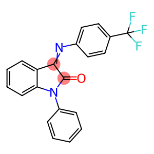 (Z)-1-苯基-3-(4-(三氟甲基)苯基亚氨)吲哚啉-2-酮