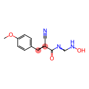 2-CYANO-N-[(HYDROXYIMINO)METHYL]-3-(4-METHOXYPHENYL)ACRYLAMIDE