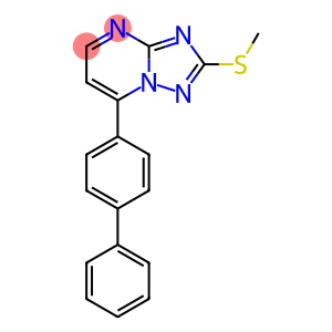 7-[1,1'-BIPHENYL]-4-YL-2-(METHYLSULFANYL)[1,2,4]TRIAZOLO[1,5-A]PYRIMIDINE