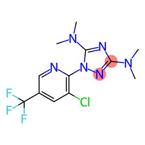1-[3-chloro-5-(trifluoromethyl)pyridin-2-yl]-N3,N3,N5,N5-tetramethyl-1H-1,2,4-triazole-3,5-diamine