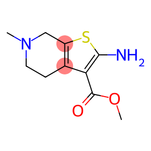 2-Amino-6-methyl-4,5,6,7-tetrahydro-thieno[2,3-c]-pyridine-3-carboxylic acid methyl ester