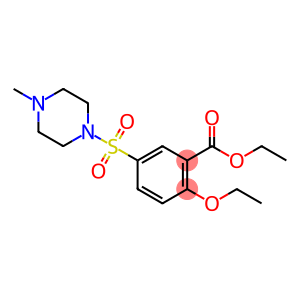 Benzoic acid, 2-ethoxy-5-[(4-methyl-1-piperazinyl)sulfonyl]-, ethyl ester